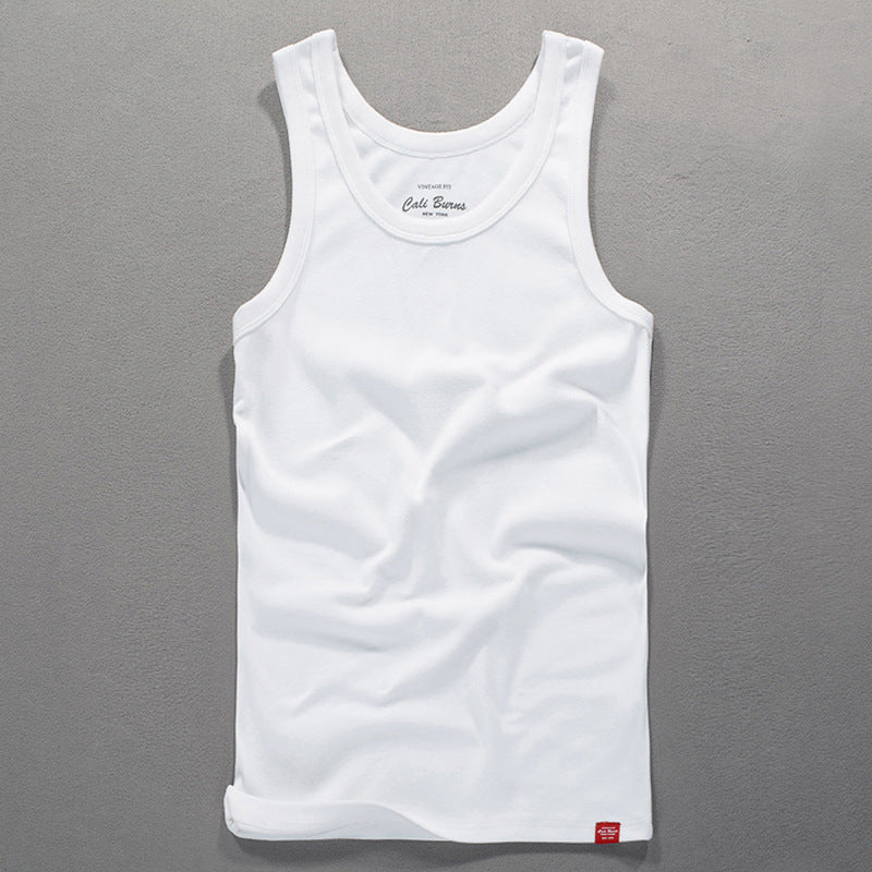 Fashion Simple Casual Men's Cotton Vest