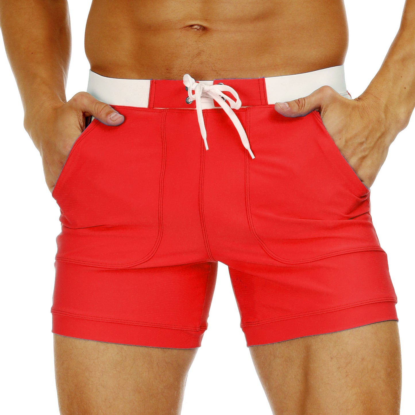 Men's Swimsuit Boxer Swim Shorts