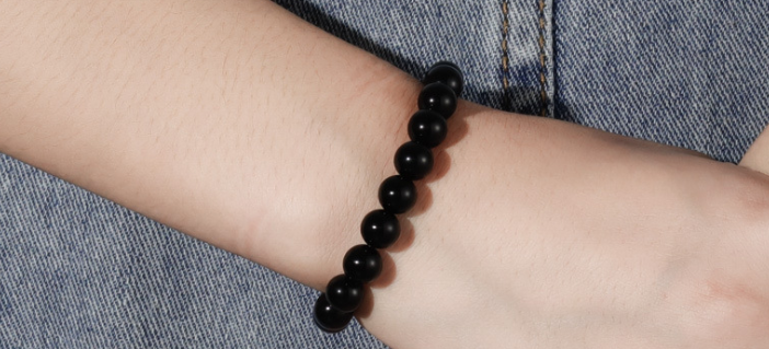 Unisex Black Onyx Bracelet