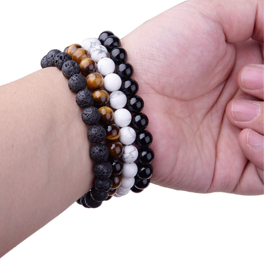 Unisex Black Onyx Bracelet