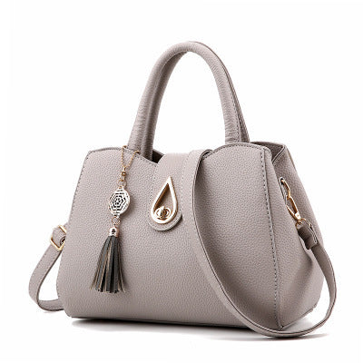 SMOOZA Famous Designer Brand Luxury Women Handbag Tassel Women Bag Top-Handle Bags Fashion Women Messenger Shoulder Bags