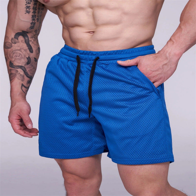 Summer American Shorts Mesh Shorts Men