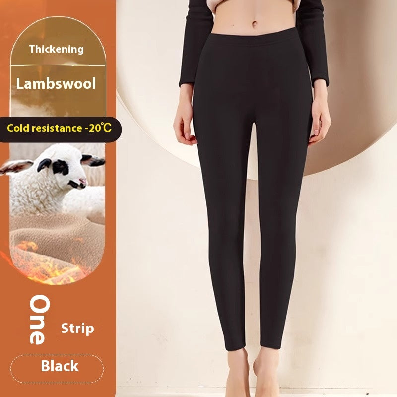 Warm Solid Slim Pants Fashion Trousers For Women Clothing