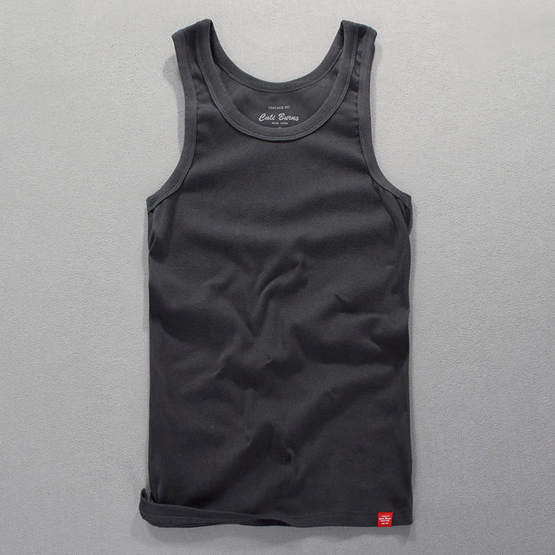 Fashion Simple Casual Men's Cotton Vest