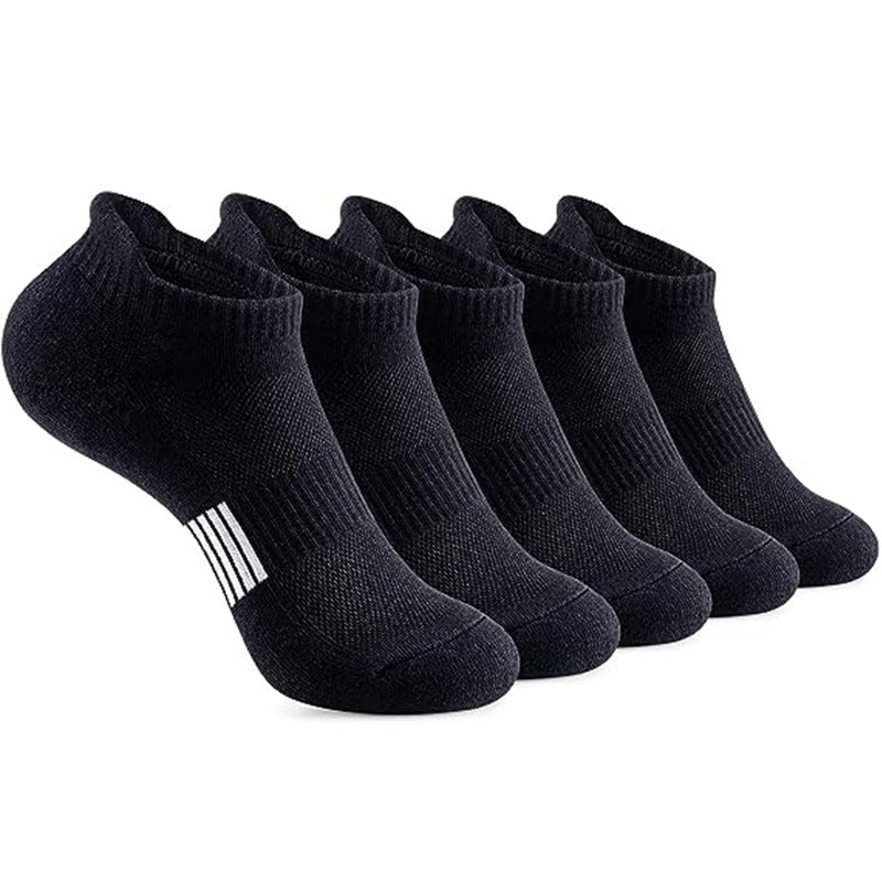 Elastic Sports Socks 5pk